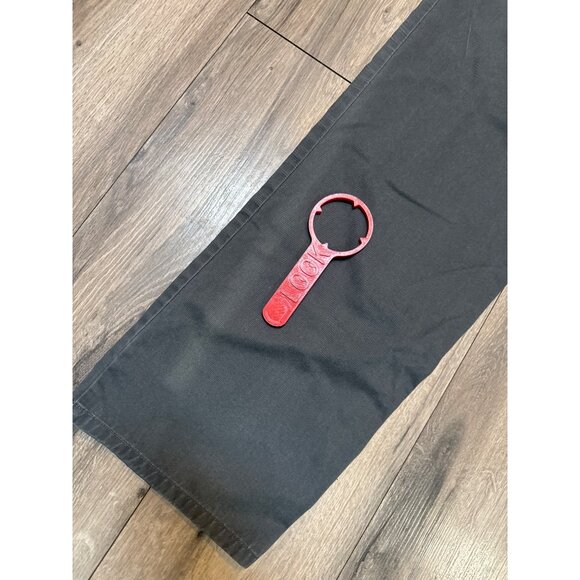 Dockers Mens Straight Fit Faded Gray Casual Chino Pants 36W X 32L Cotton Blend - Picture 11 of 12